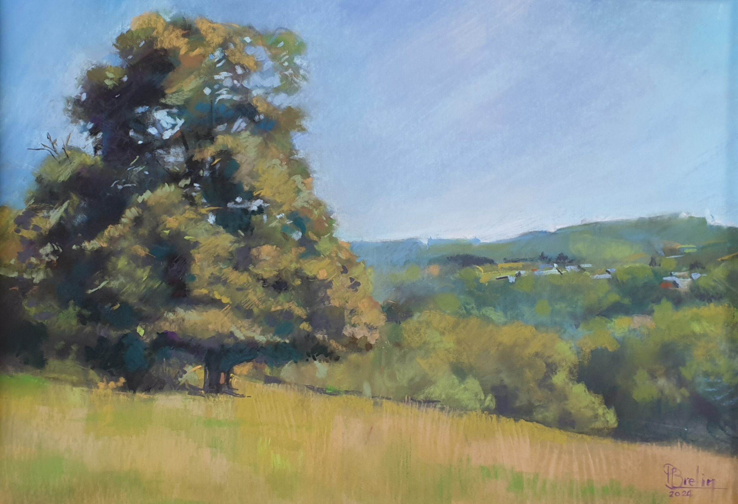 Pierre Bretin paysage du Morvan 